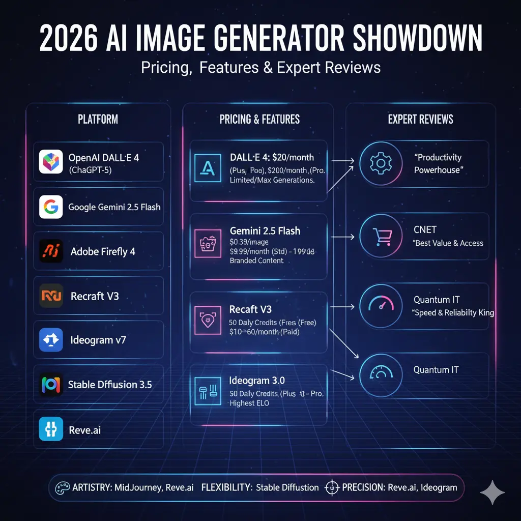 TOP 5 AI FOR IMAGES IN 2026