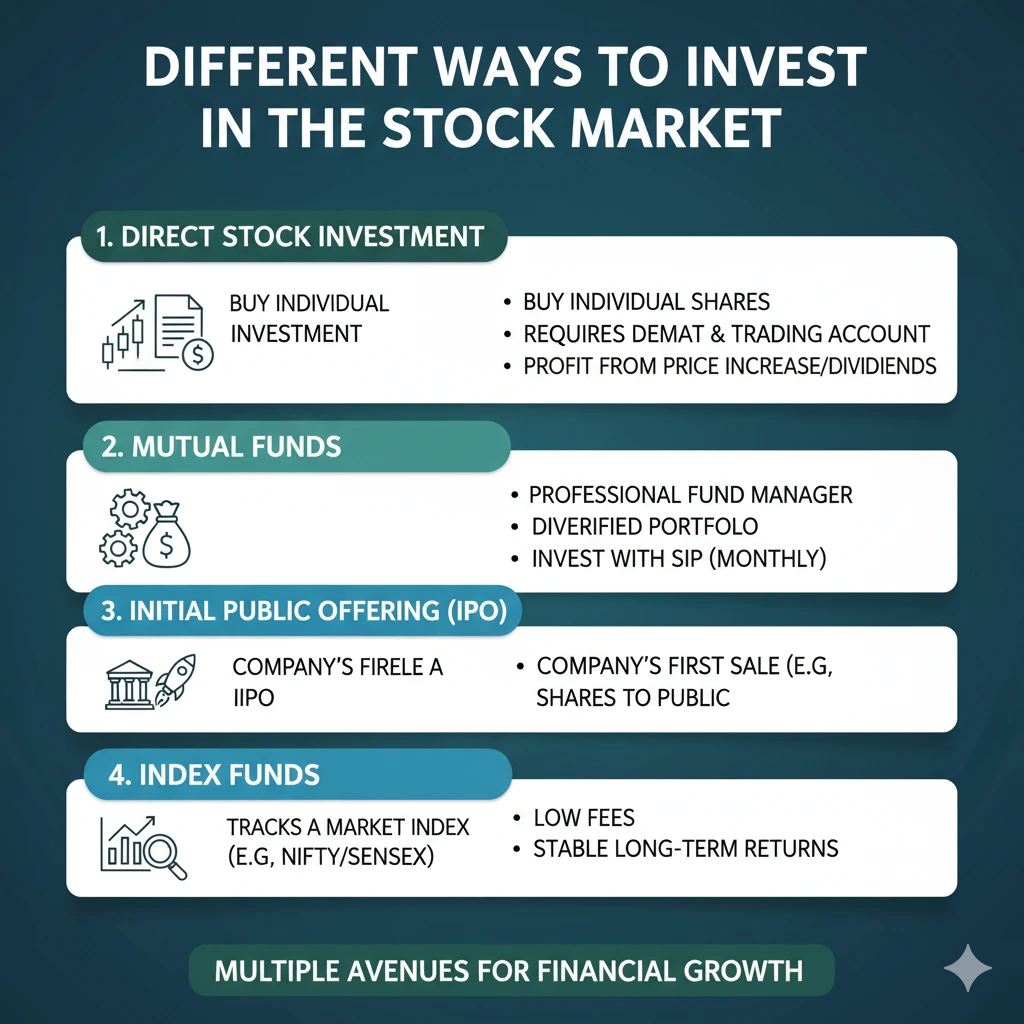 How to invest in stock market