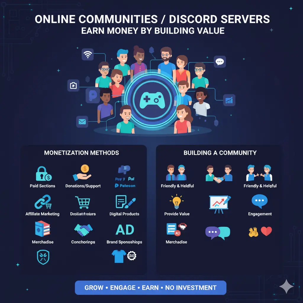 How to earn money online without investment