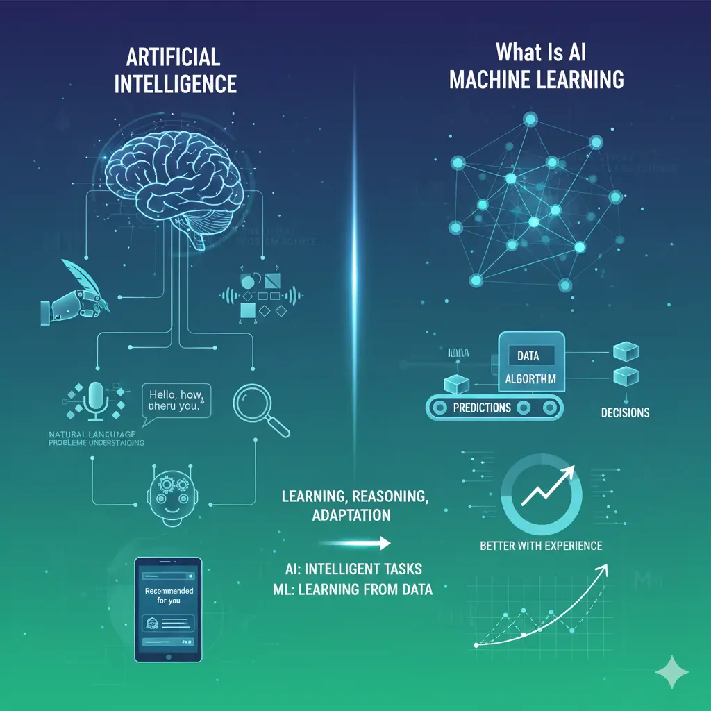 Difference Between AI and Machine Learning