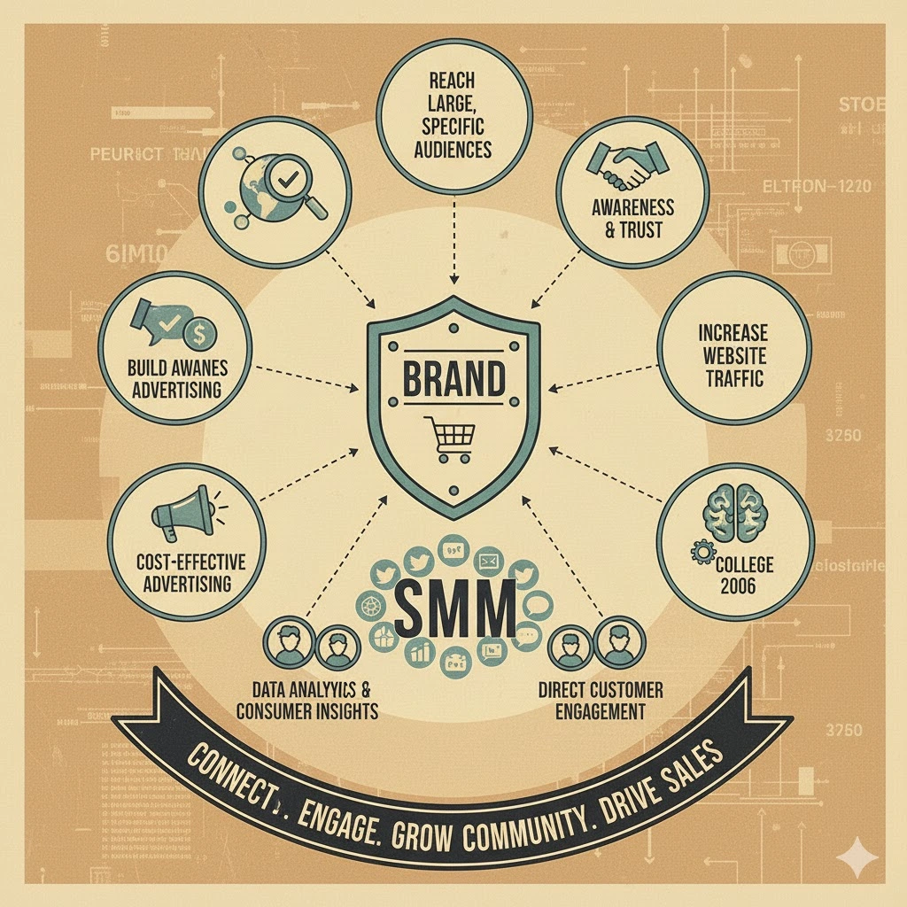 Benefits of social media marketing