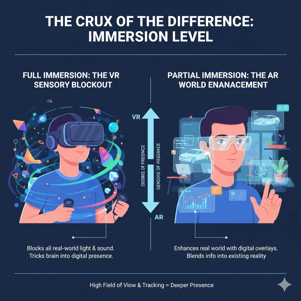 Augmented Reality vs Virtual Reality