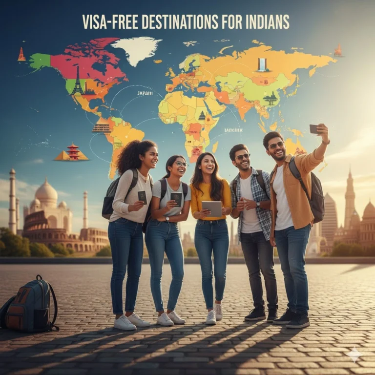 Visa Free Countries for India