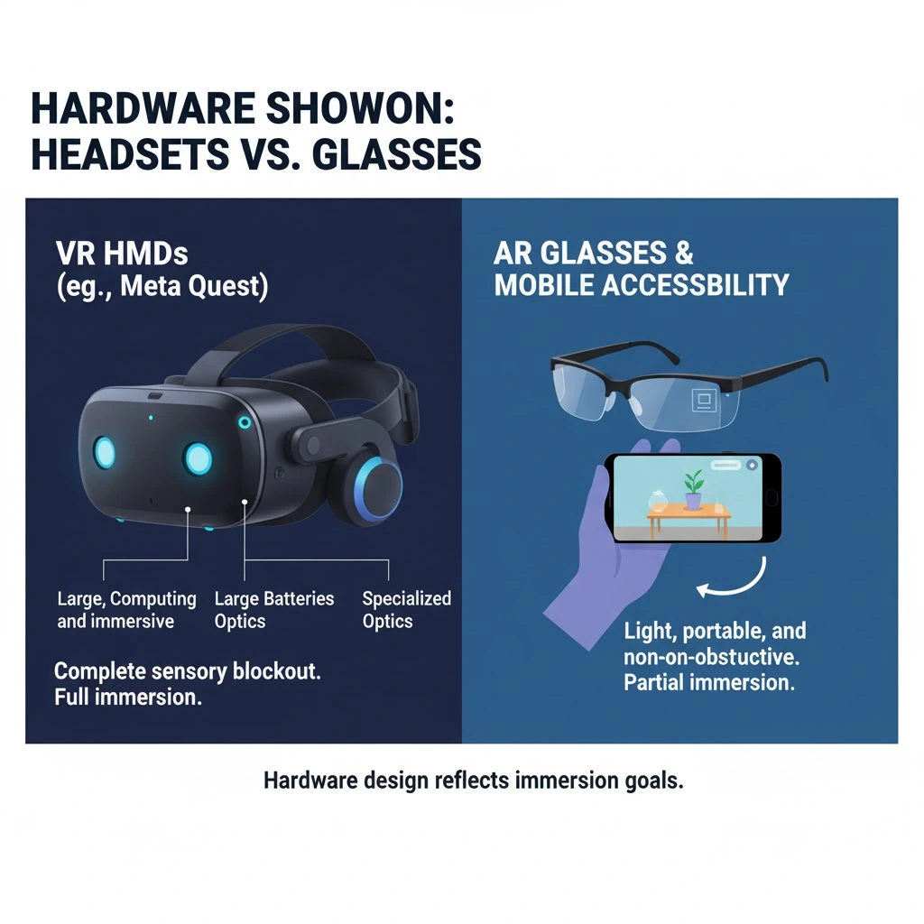 Augmented Reality vs Virtual Reality