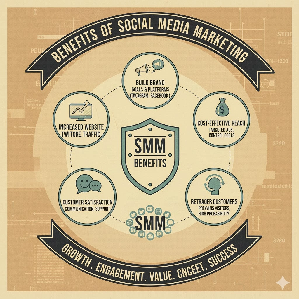 Benefits of social media marketing