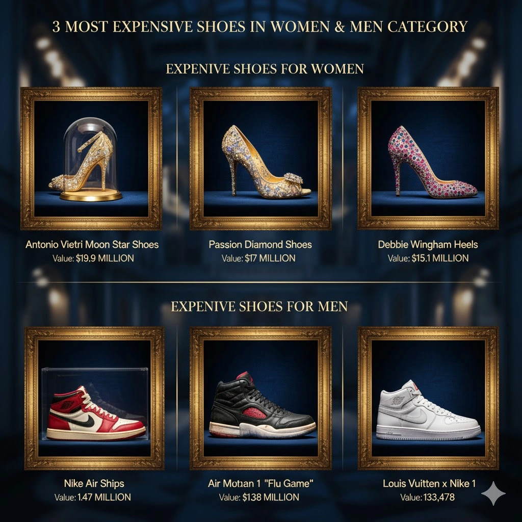 Most expensive shoes in the world