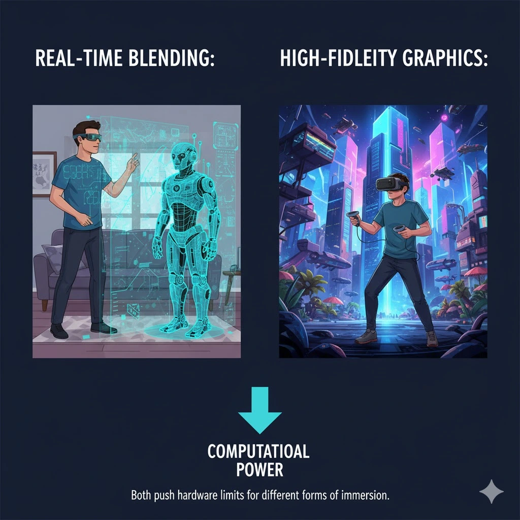 Augmented Reality vs Virtual Reality