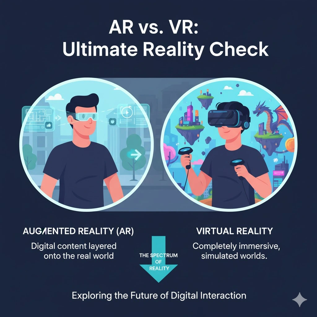 Augmented Reality vs Virtual Reality