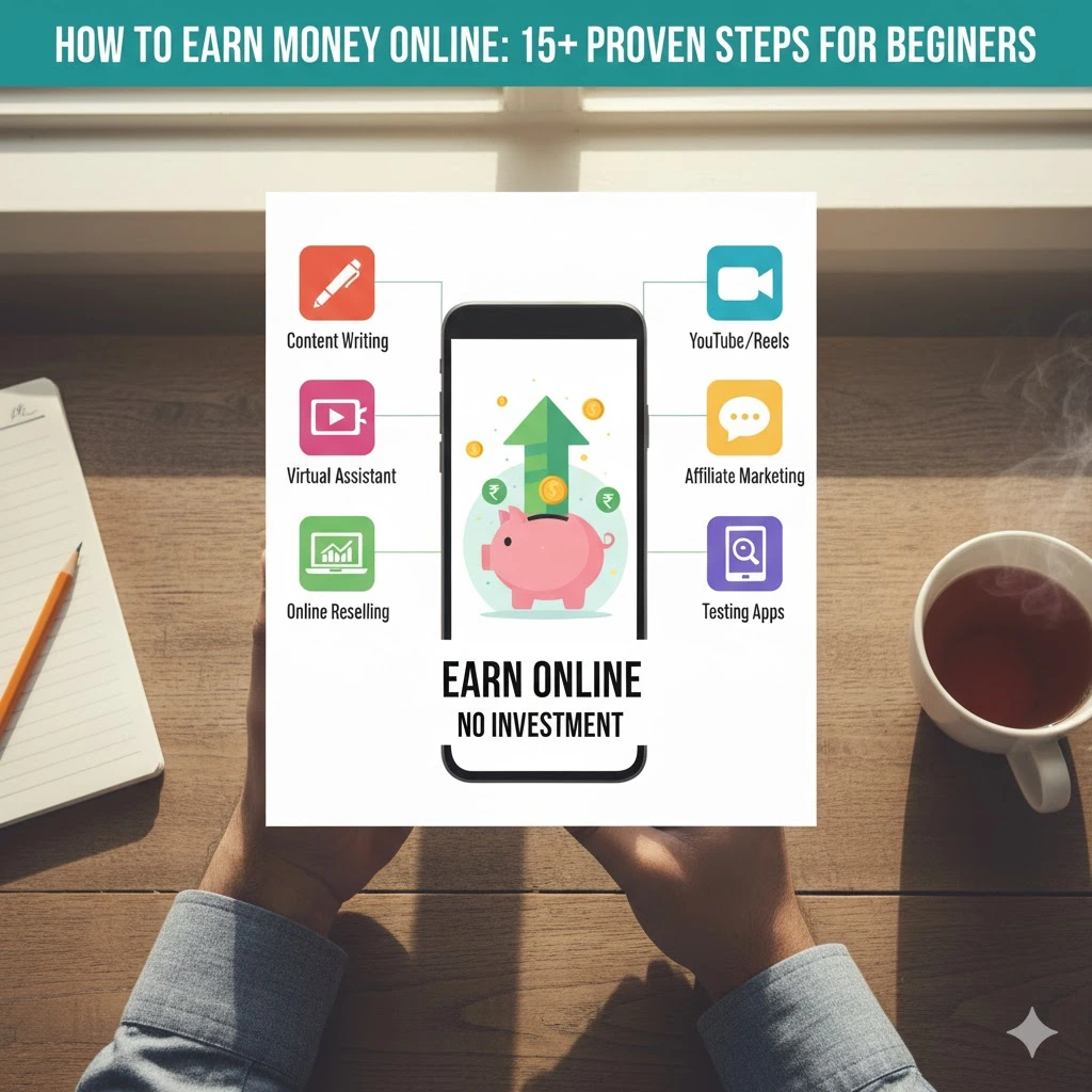 How to Earn money Online Without Investment